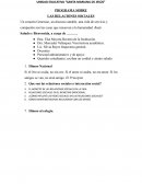 Programa sobre las relaciones sociales