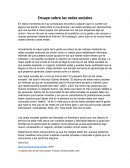 Ensayo sobre las redes sociales