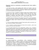 Tuerto, maldito y enamorado. Trabajo práctico