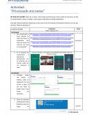 Actividad: “Priorizando mis metas”