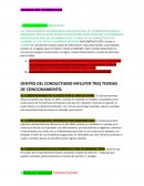 Teorias del aprendizaje ,Conductistas