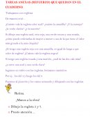 Tareas anexas para primer grado