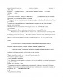 Planificación anual área: lengua grado: 3° año