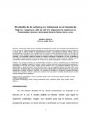 El estudio de la cultura