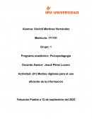 Medios digitales para el uso eficiente de la información