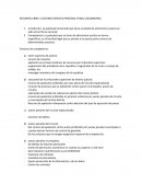 Resumen libro: Lecciones derecho procesal penal Colombiano