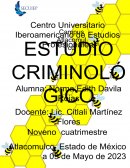 Estudio criminológico