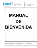Manual de bienvenida