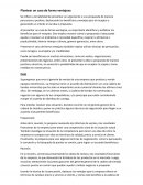 Plantear un caso de forma ventajosa