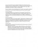 Características de las vertientes en México