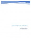 Ética en la empresa