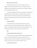 Origen del Caramelo de Chocolate