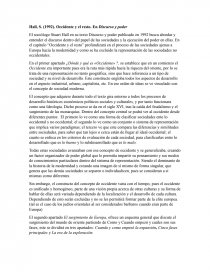 Occidente y el resto. Discurso y poder. Página 1