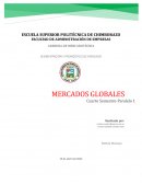 Segmentación y pronóstico de mercado. Mercados globales