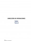 Dirección de operaciones