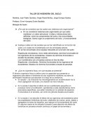 Taller de ingeniería del suelo