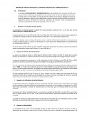 Informe del análisis financiero a la empresa construcción y administración S.A