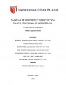 Aglomerantes naturales y artificiales