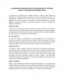 Las amenazas principales para la seguridad de dispositivos de internet móvil