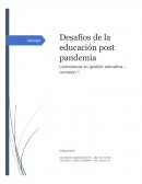Como afectó la pandemia Covid-19 en la educación