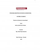 Diseños de Sistemas de Aprendizaje