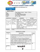 Sesion de aprendizaje. Conociendo Vectores y sus respectivos elementos