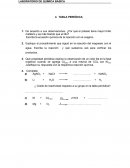 Laboratorio de química básica, tabla periódica