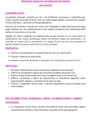 Secuencia didáctica de ciencias naturales Las plantas