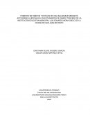 Fomento de hábitos y estilos de vida saludable mediante actividades lúdicas en los estudiantes de grado tercero