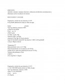 Preparación y cálculo de una solución en % P/P