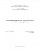 Fundamentos Teóricos del Baloncesto y Organización Deportiva en el estado Nueva Esparta y Venezuela.