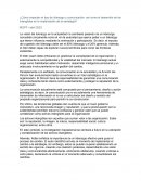 Cómo impactan el tipo de liderazgo y comunicación, así como el desarrollo de los intangibles en la implantación de la estrategia?