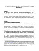 La etnodidáctica, la enseñanza de las ciencias naturales en la escuela rural de Jujuy