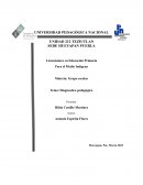 Diagnostico pedagógico