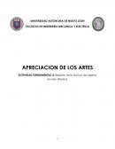 Reporte de la lectura de objetos visuales (Museo)