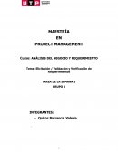 Elicitación / Validación y Verificación de Requerimientos