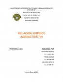 Relación jurídico administrativa
