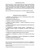 Presentación del triptico