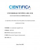 La importancia del modelo de las born global en las empresas peruanas productoras de frutas