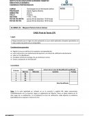 Caso Final de Teoría (CF)