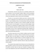 Tópicos avanzados de programación