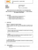 Revisión de lenguaje de programacion C++ y visión general del diseño de software