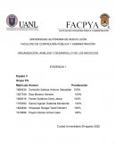 Organización, análisis y desarrollo de los negocios