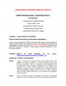 Guion Primer Programa Radial Conexiones Triple C