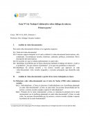 Guía N°1 de Trabajo Colaborativo sobre diálogo de saberes