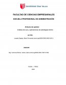 Análisis del uso y aplicaciones de estrategias Bimbo