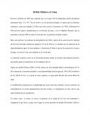 Déficit Hídrico en Lima