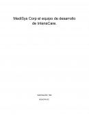 MediSys Corp el equipo de desarrollo de IntensCare