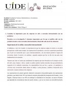 Marketing Internacional. Realidades del comercio exterior ecuatoriano