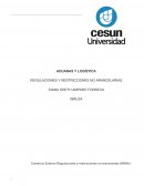 Regulaciones y restricciones no arancelarias